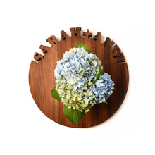 Load image into Gallery viewer, Words with Boards Personalized Round Cutting Board