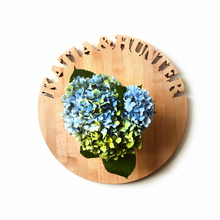 Load image into Gallery viewer, Words with Boards Personalized Round Cutting Board