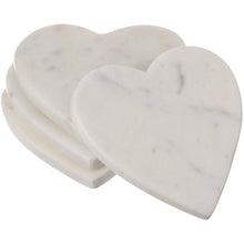 Load image into Gallery viewer, Set of 4 Heart Coasters