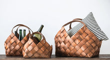 Load image into Gallery viewer, Woven Wood Baskets with Handles