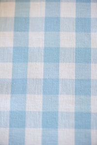 Blue Gingham Table Runner