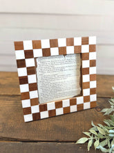 Load image into Gallery viewer, Checkered Photo Frame 5x5
