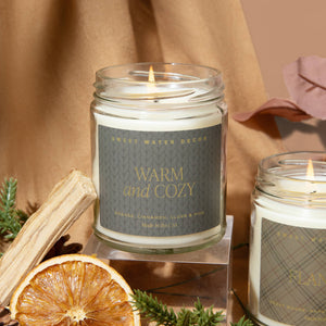 Warm and Cozy 9oz Soy Candle