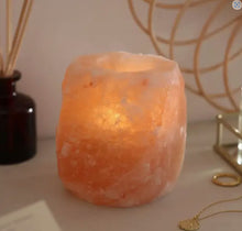 Load image into Gallery viewer, Himalayan Rock Salt Candle Holder
