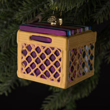 Load image into Gallery viewer, Record Crate Christmas Ornament
