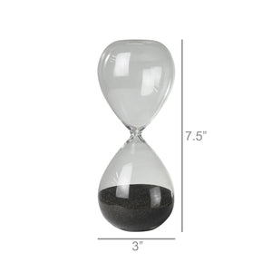 Grey Sand Hour Glass