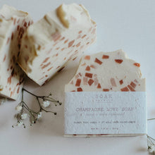 Load image into Gallery viewer, Champagne Love Soap Bar

