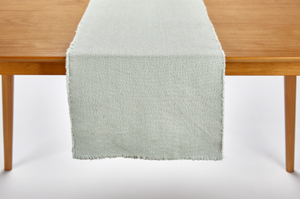 Sasha Light Green Table Runner