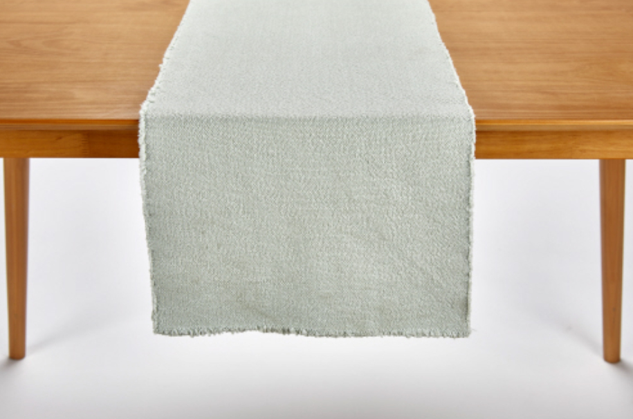 Sasha Light Green Table Runner