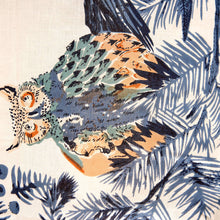 Load image into Gallery viewer, Blue Owl Cotton Kimono
