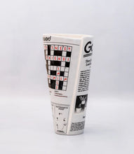 Load image into Gallery viewer, Newspaper Ceramic Vase
