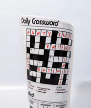 Load image into Gallery viewer, Newspaper Ceramic Vase
