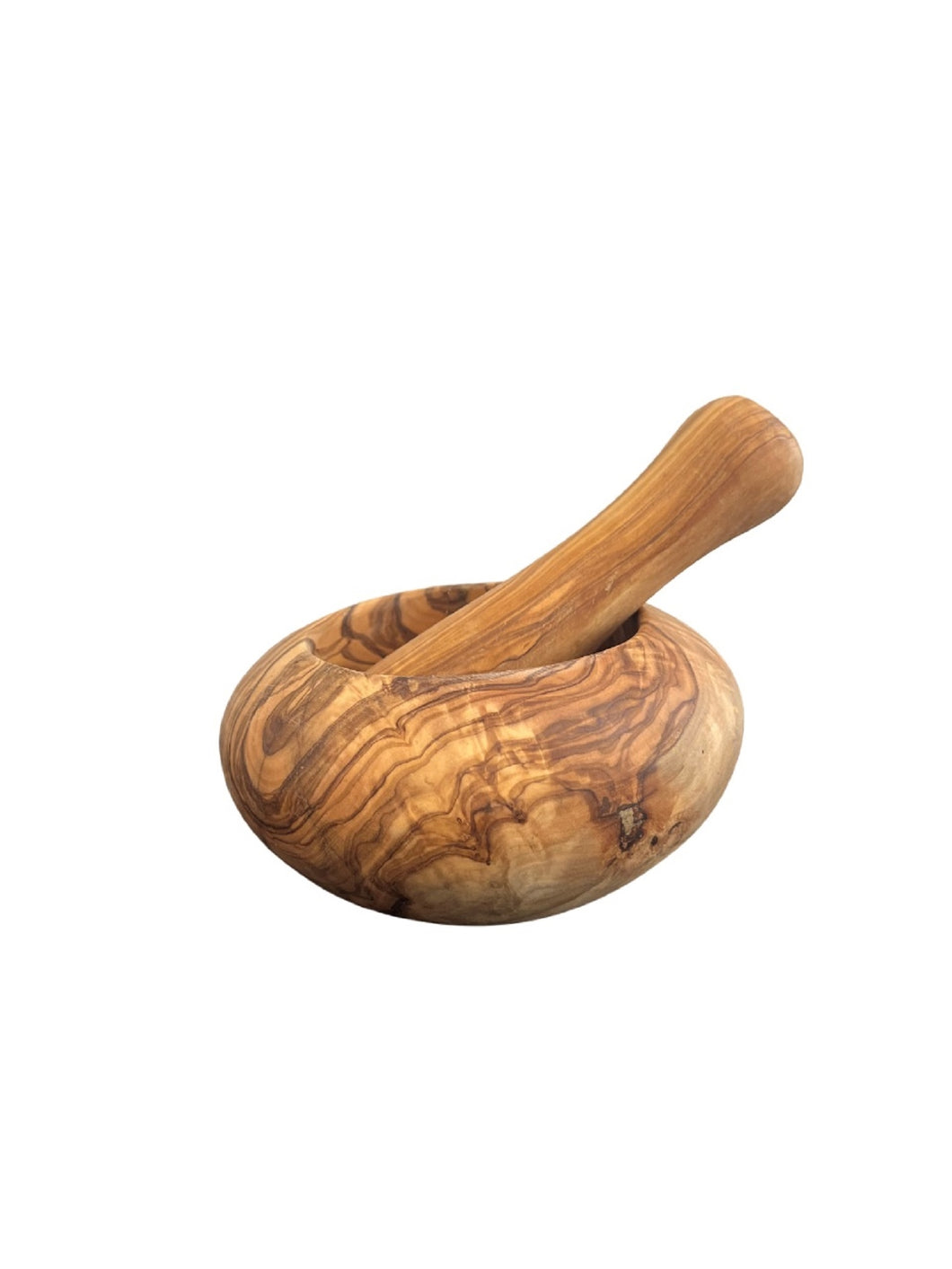 Olive Wood Mortar and Pestle