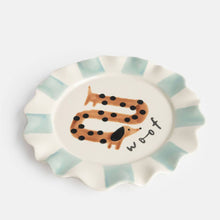 Load image into Gallery viewer, Woof Sausage Dog Plate
