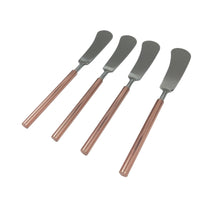 Load image into Gallery viewer, Set of 4 Copper Handle Spreaders
