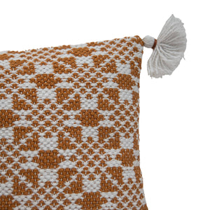 Bobbi Rust Orange Lumbar Pillow