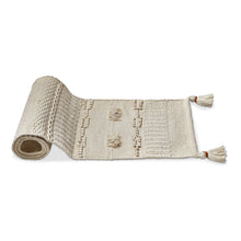 Load image into Gallery viewer, Bianca Tufted &amp; Tasseled Runner
