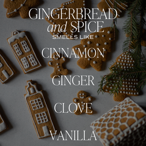 Gingerbread and Spice 9 oz Soy Candle