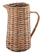Load image into Gallery viewer, Willow Wicker Pitcher
