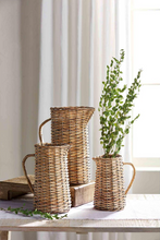 Load image into Gallery viewer, Willow Wicker Pitcher
