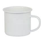 Load image into Gallery viewer, Zip Code Custom Mug -  Enamelware Camper 12oz.: Sage Green Lip
