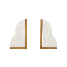 Load image into Gallery viewer, Set of 2 Wren Arched Bookends
