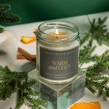 Load image into Gallery viewer, Warm and Cozy 9oz Soy Candle
