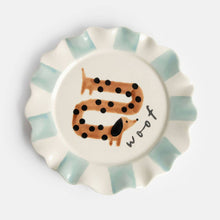Load image into Gallery viewer, Woof Sausage Dog Plate
