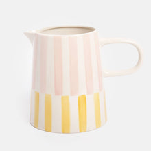 Load image into Gallery viewer, Offset Stripe Large Jug
