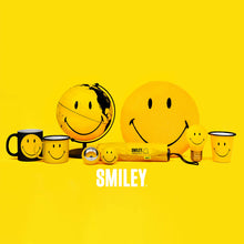 Load image into Gallery viewer, Smiley Enamel Mug - Enamelware for the happy camper
