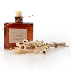 SAMPLE White Tea & Pampas Bouquet Reed Bundle Diffuser