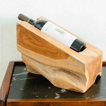 Load image into Gallery viewer, Takara Teak Root Bottle Holder
