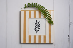 Striped Picture Frames