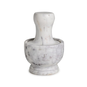 White Marble Mushroom Grinder
