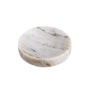 Brown Galaxy Marble Round Flared Key/Soap Dish 5"