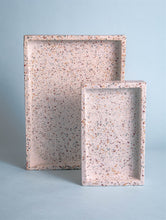 Load image into Gallery viewer, Med. Terrazzo Rect. Tank Tray 10&quot; x 6&quot;

