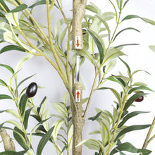 Load image into Gallery viewer, Artificial Olive Tree in Black Plastic Pot, 1pc/set: 7'

