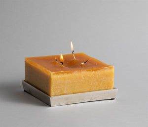Unscented Square European Candle