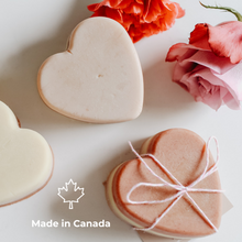 Load image into Gallery viewer, Sweetheart Soap Bar – A Gift from the Heart - Canadian Handmade

