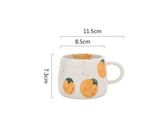 Load image into Gallery viewer, Ceramic Fruit Printed Mug
