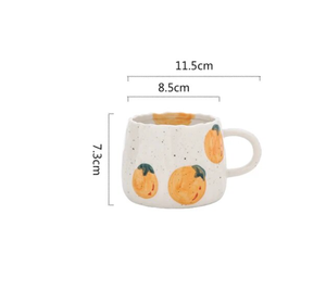 Ceramic Fruit Printed Mug