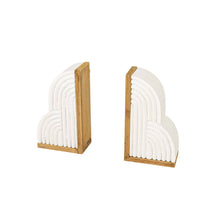 Load image into Gallery viewer, Set of 2 Wren Arched Bookends

