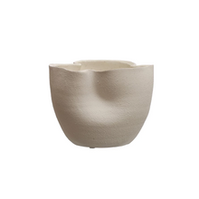 Load image into Gallery viewer, Stoneware Ruffled Planter

