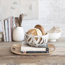 Load image into Gallery viewer, Stoneware Bread Basket
