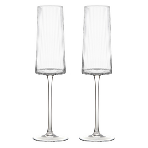 Empire Champagne Flutes – Set of 2