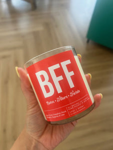 BFF: Botox Fillers Facials Soy Candle