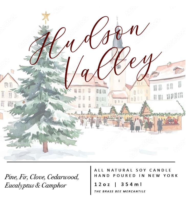 Hudson Valley Holiday Candle