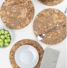Load image into Gallery viewer, LIGA Set of 4 Cork Placemats

