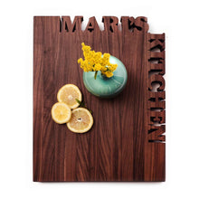 Load image into Gallery viewer, Words with Boards Personalized Cutting Board ~ Top &amp; Side
