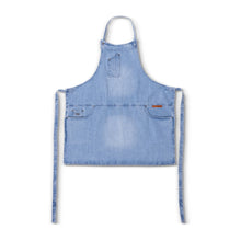 Load image into Gallery viewer, 5 Pocket Apron - Slim Fit Washed Indigo
